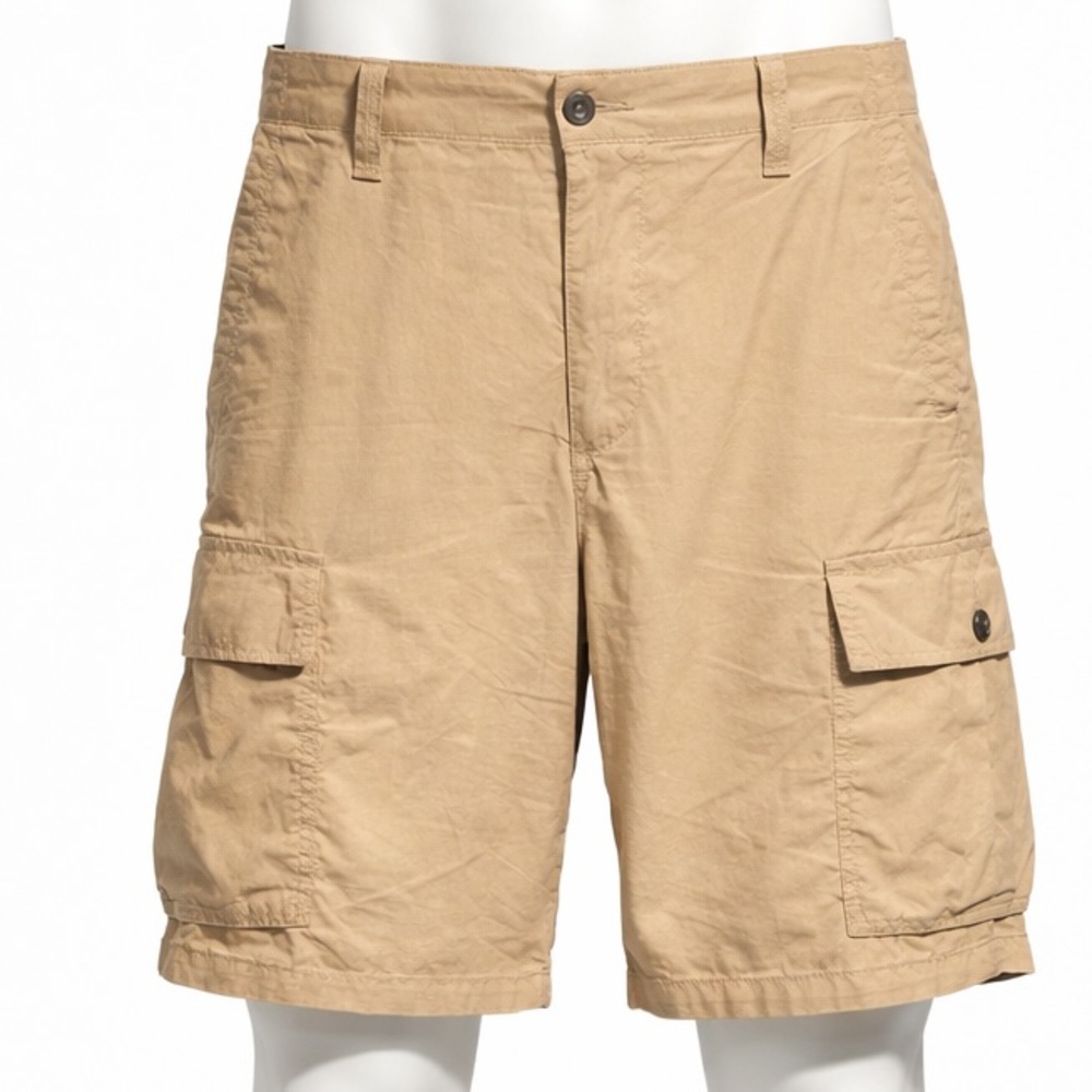 Dockers Men's Khaki Cargo Shorts - 32 Waist